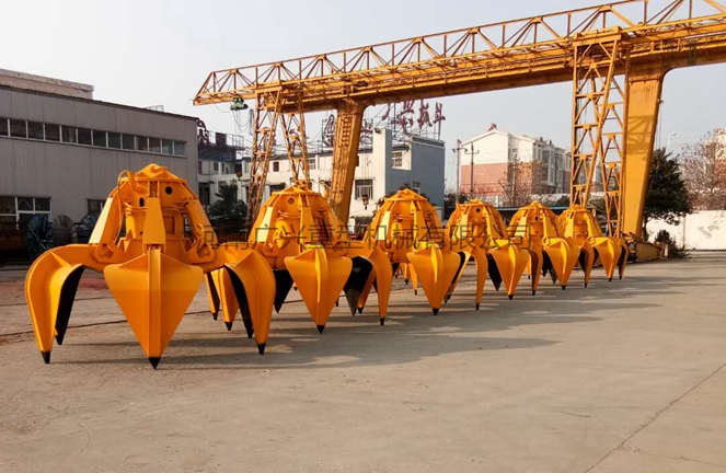 電動液壓多瓣抓斗4
